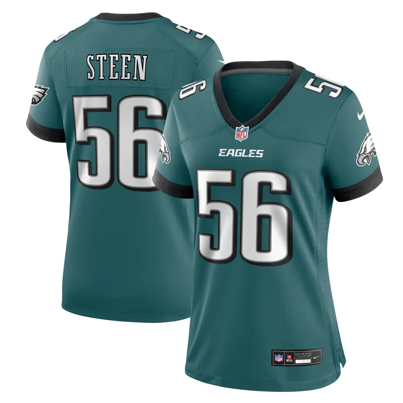 Philadelphia Eagles Jersey Tariq Woolen Midnight Green Team Game Jersey - Image 5