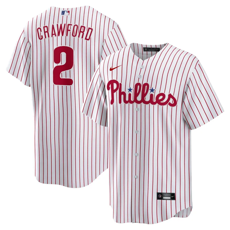 Philadelphia Phillies Jersey Jt Realmuto White Home Player Name Jersey - Image 2