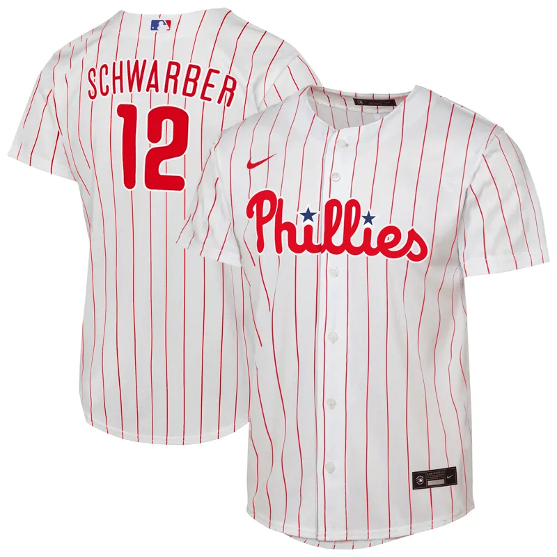 Philadelphia Phillies Jersey Jt Realmuto White Home Player Name Jersey - Image 4