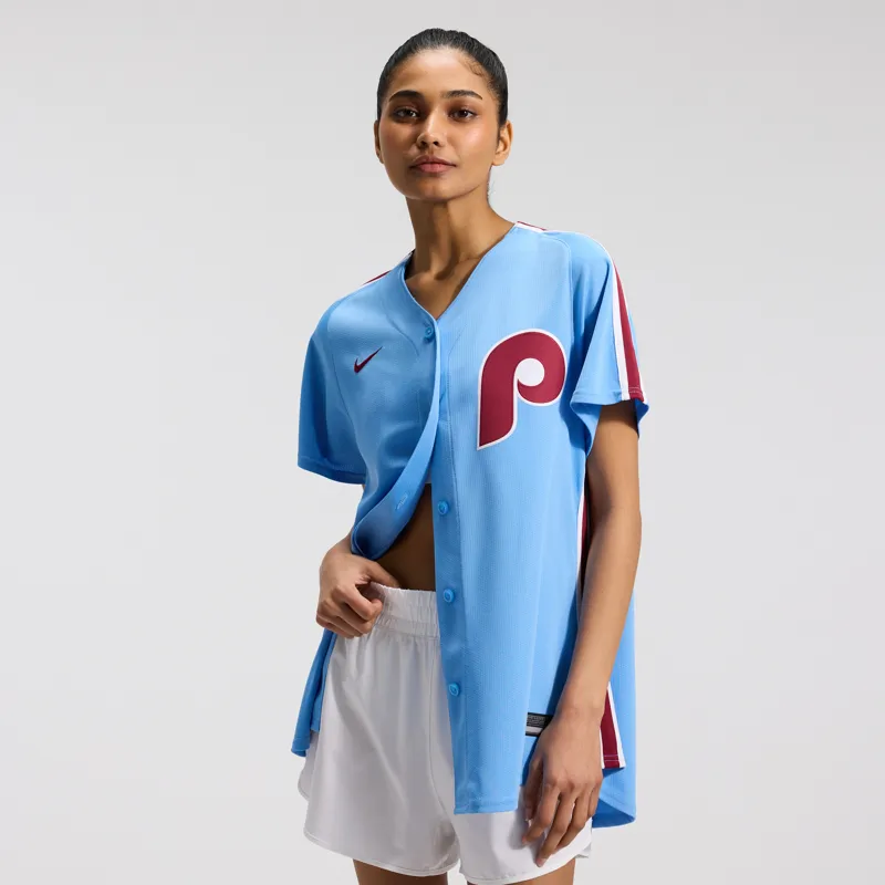Philadelphia Phillies Jersey Light Blue Alternate Elite Jersey - Image 3