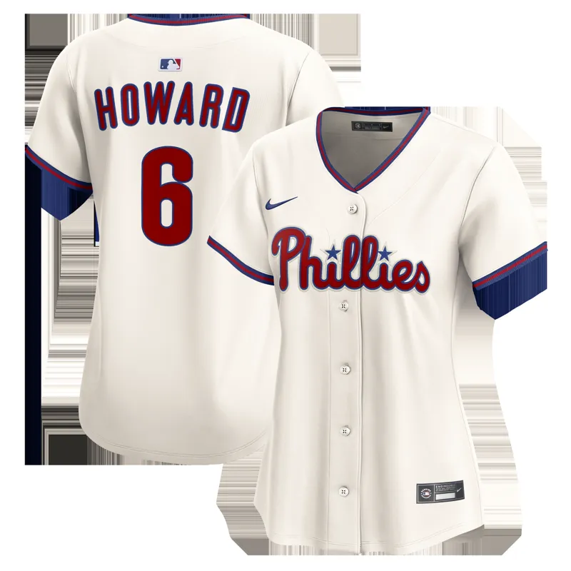 Philadelphia Phillies Jersey Roy Halladay Royal Cooperstown Collection Mesh Batting Practice Jersey - Image 2