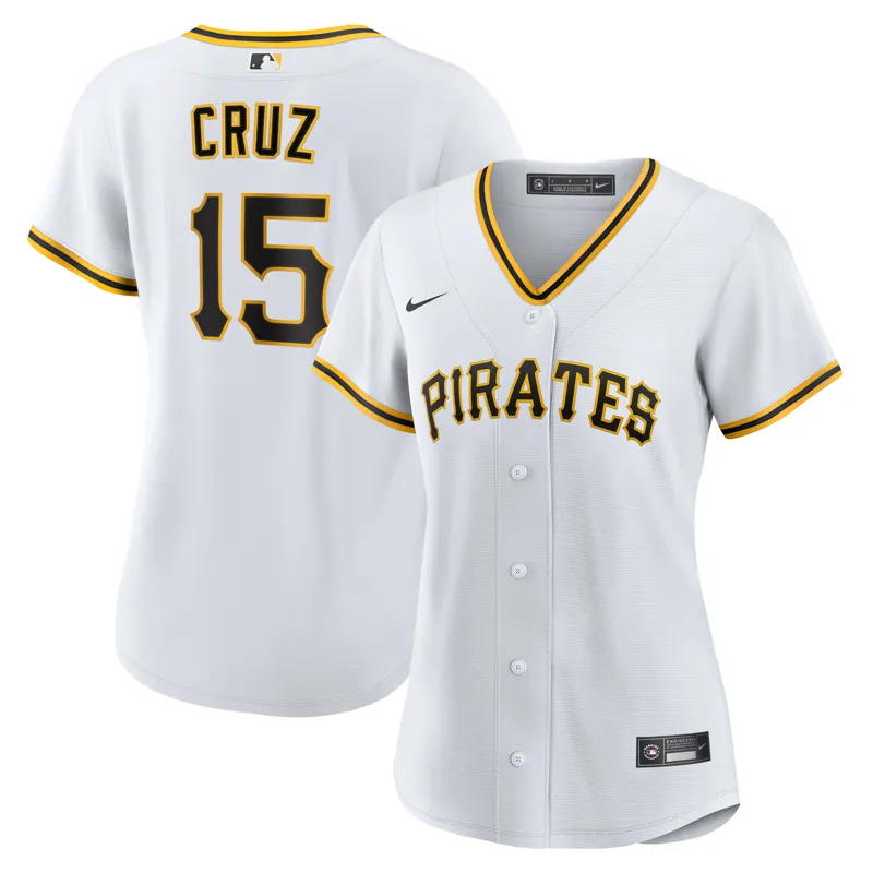 Pittsburgh Pirates Jersey Oneil Cruz White Home Jersey