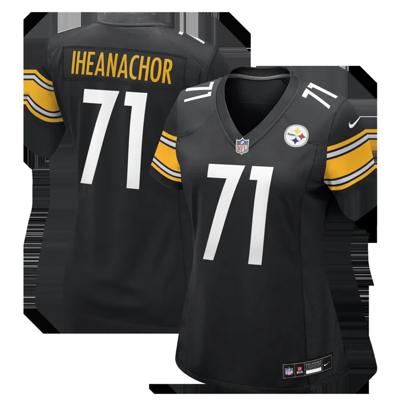 Pittsburgh Steelers Jersey Matt Sokol Black Team Game Jersey - Image 3