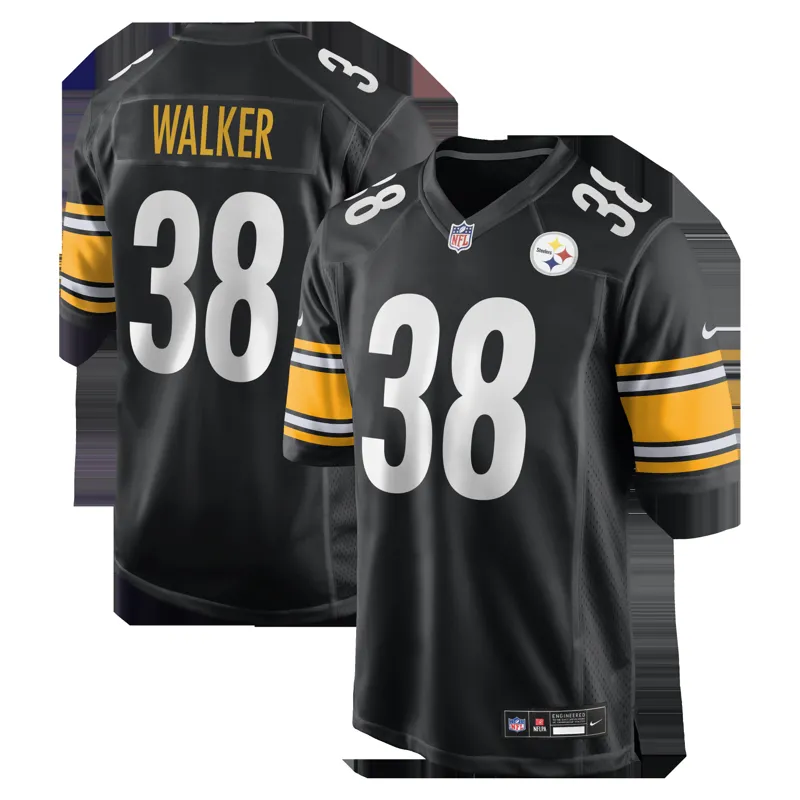 Pittsburgh Steelers Jersey Matt Sokol Black Team Game Jersey - Image 5