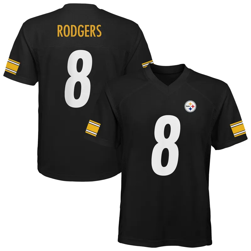Pittsburgh Steelers Jersey Nick Herbig Black Game Jersey - Image 3