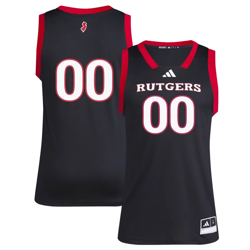 Rutgers Scarlet Knights Jersey #00 Scarlet Swingman Jersey - Image 3