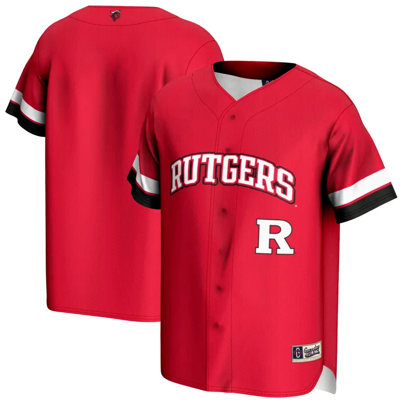 Rutgers Scarlet Knights Jersey Gameday Greats Scarlet Jersey - Image 5
