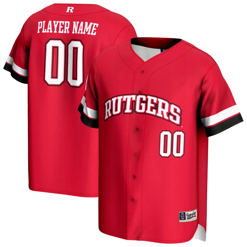Rutgers Scarlet Knights Jersey Gameday Greats Scarlet Jersey - Image 5
