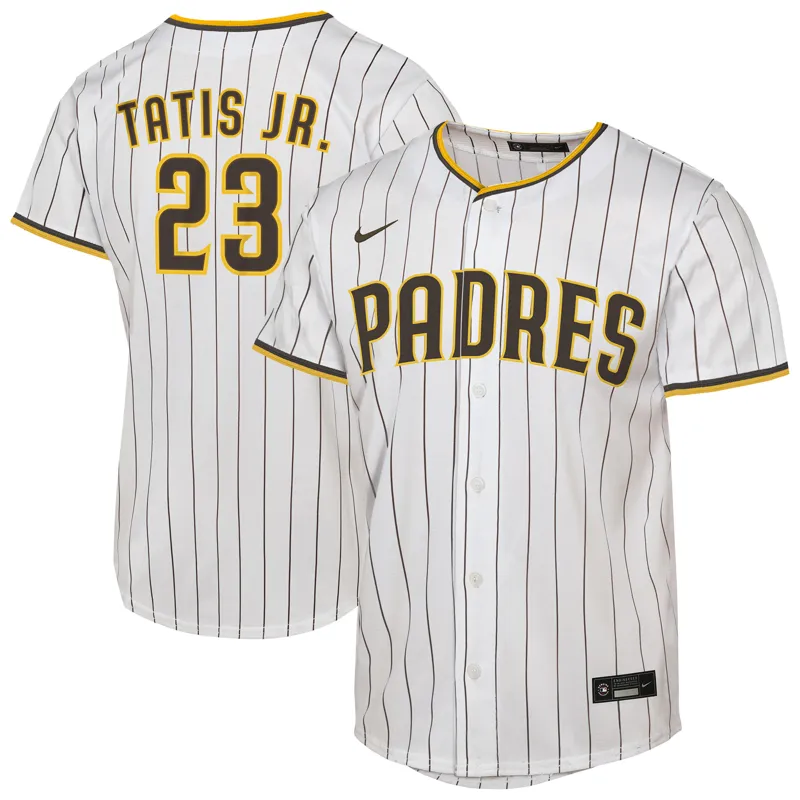 San Diego Padres Jersey Fernando Tatis Jr White Home Player Jersey - Image 3