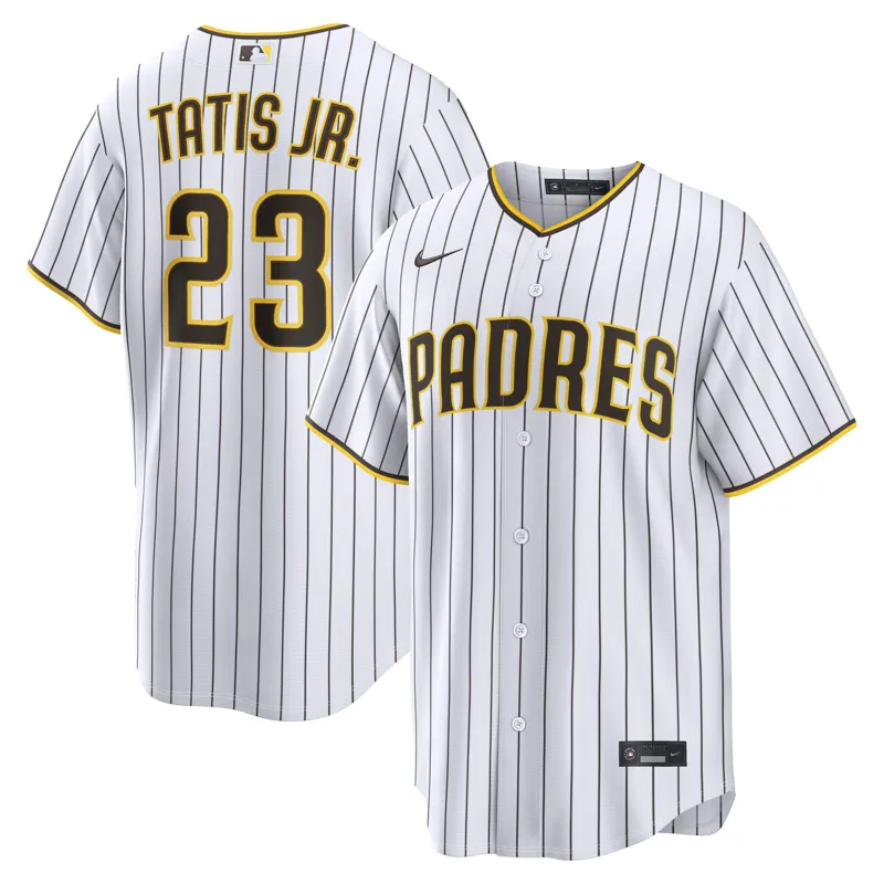 San Diego Padres Jersey Fernando Tatis Jr White Home Player Jersey