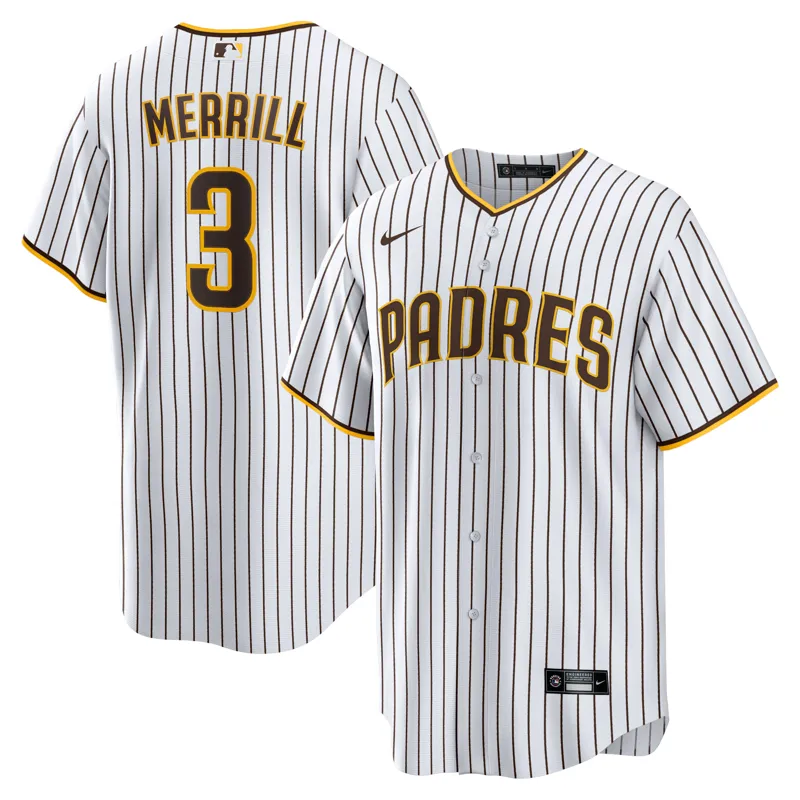 San Diego Padres Jersey Jackson Merrill Obsidian 2026 City Connect Stadium Jersey - Image 5