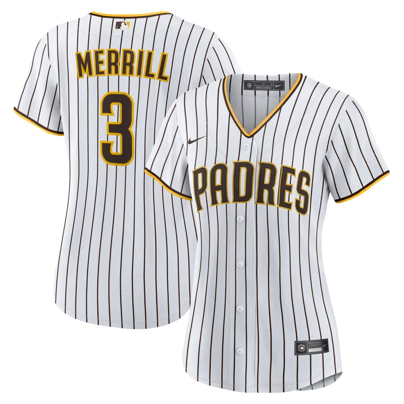 San Diego Padres Jersey Jackson Merrill Obsidian 2026 City Connect Stadium Jersey - Image 4