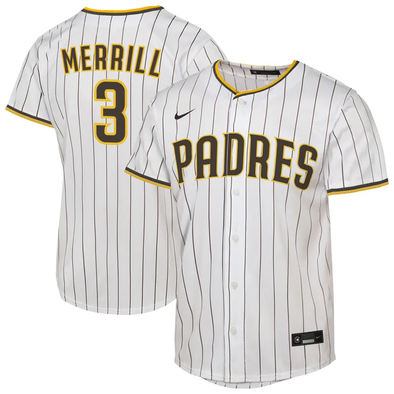 San Diego Padres Jersey Jackson Merrill Obsidian 2026 City Connect Stadium Jersey - Image 3