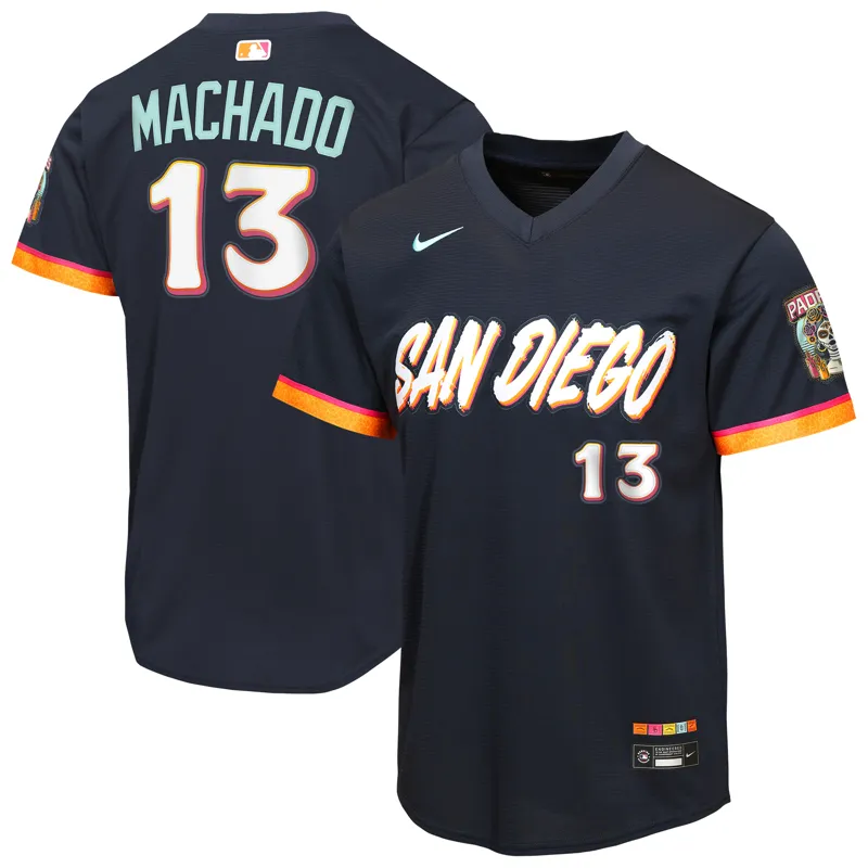 San Diego Padres Jersey Manny Machado Camo Usmc Alternate Player Jersey - Image 4
