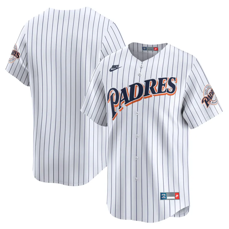 San Diego Padres Jersey White Cooperstown Collection Limited Jersey