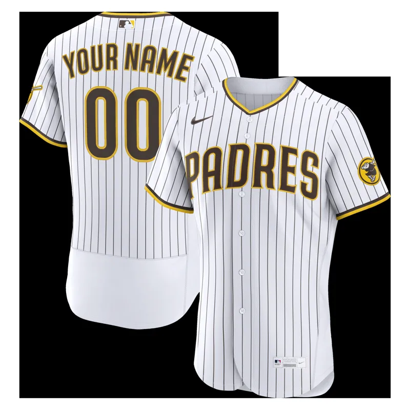 San Diego Padres Jersey White Cooperstown Collection Limited Jersey - Image 5