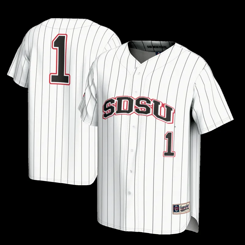 San Diego State Aztecs Jersey Gameday Greats #1 White Lightweight Jersey