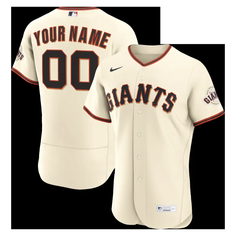 San Francisco Giants Jersey Casey Schmitt Cream Home Jersey - Image 2