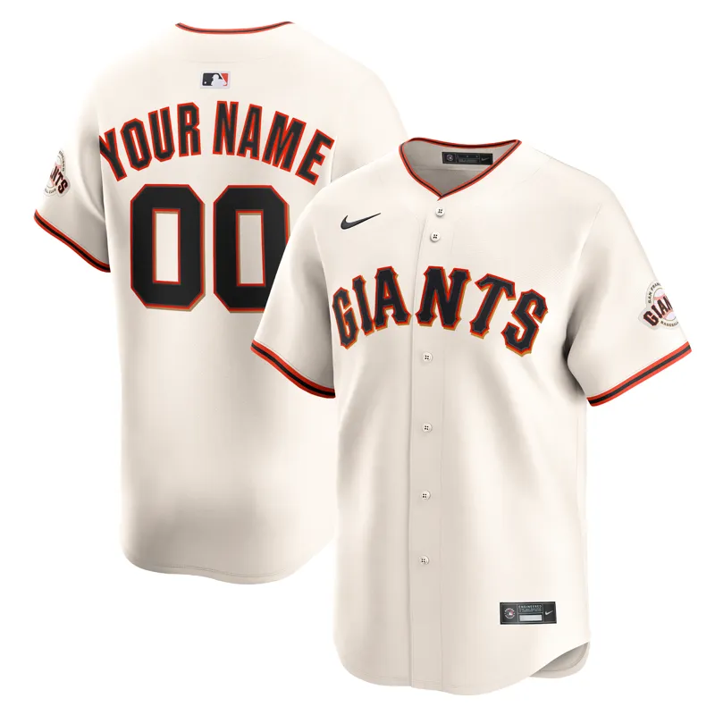 San Francisco Giants Jersey Cream Home Jersey - Image 3