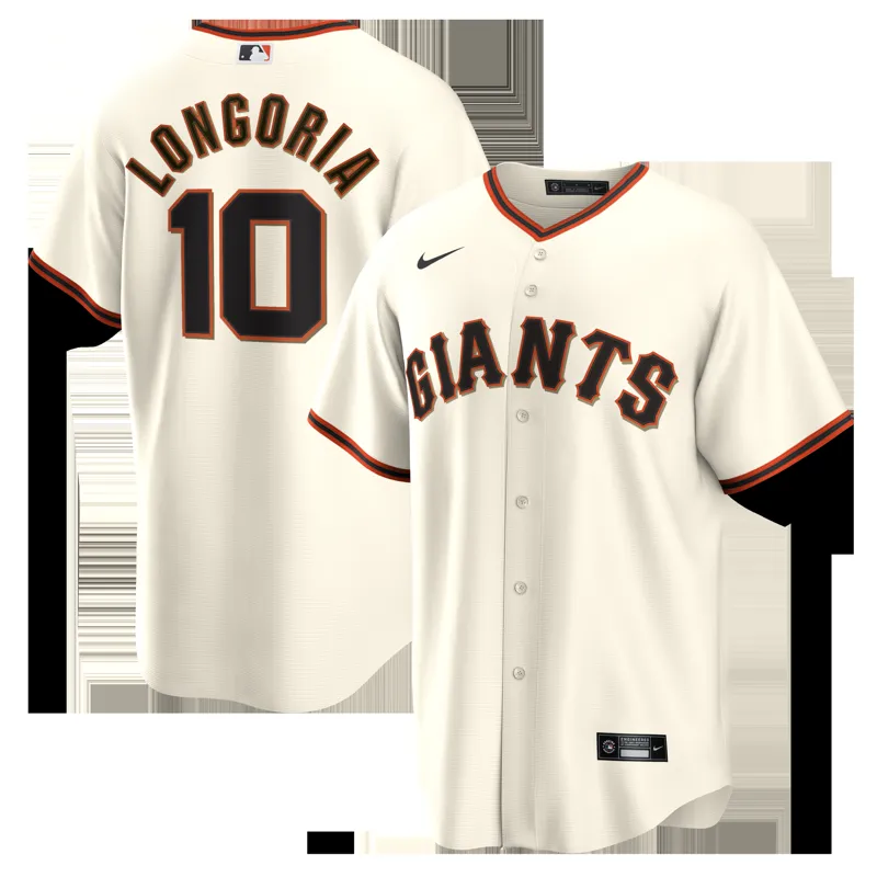 San Francisco Giants Jersey Cream Home Stadium Jersey - Image 4