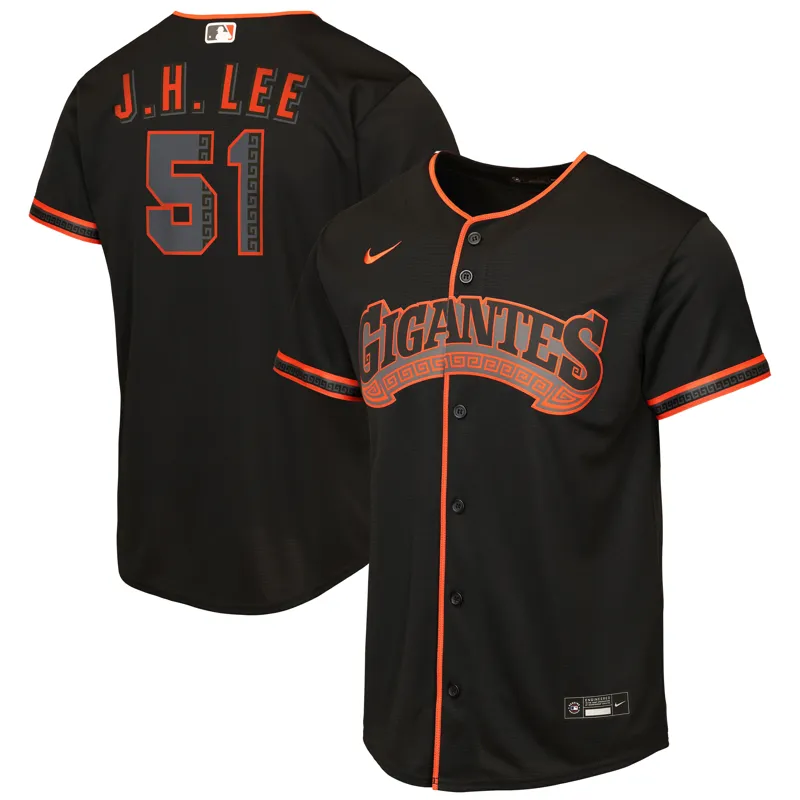 San Francisco Giants Jersey Jung Hoo Lee Black 2025 City Connect Limited Jersey - Image 2