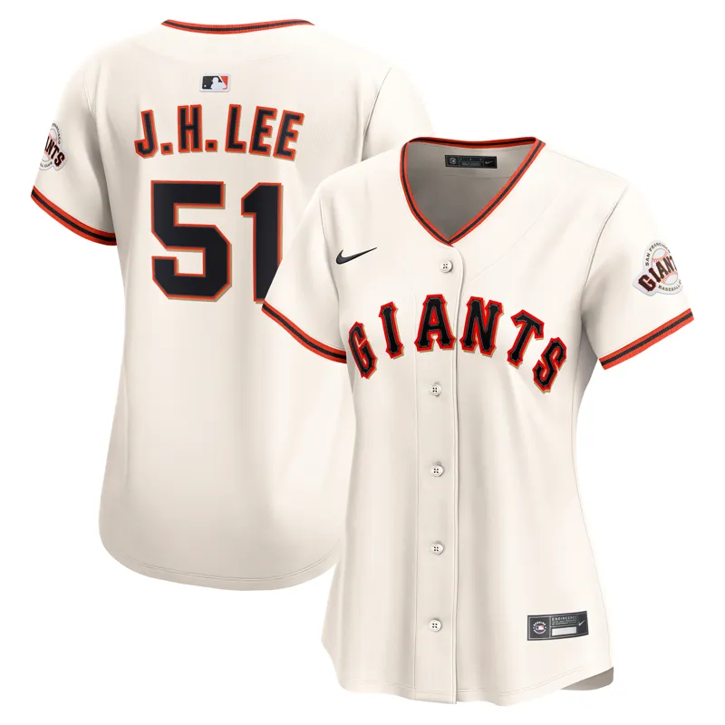 San Francisco Giants Jersey Jung Hoo Lee Cream Home Jersey - Image 4