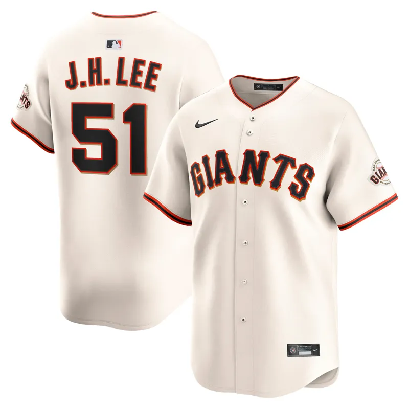 San Francisco Giants Jersey Jung Hoo Lee Cream Home Jersey - Image 5