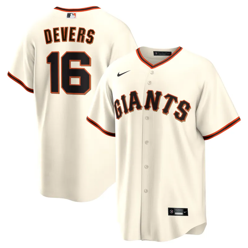 San Francisco Giants Jersey Rafael Devers White Home Player Jersey