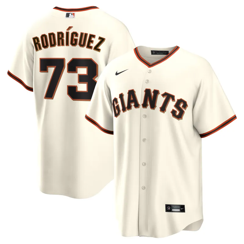 San Francisco Giants Jersey Rafael Devers White Home Player Jersey - Image 2