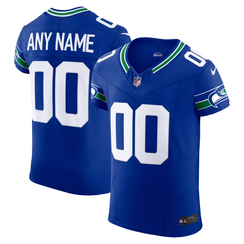 Seattle Seahawks Jersey Leonard Williams College Navy Team Game Jersey - Image 4