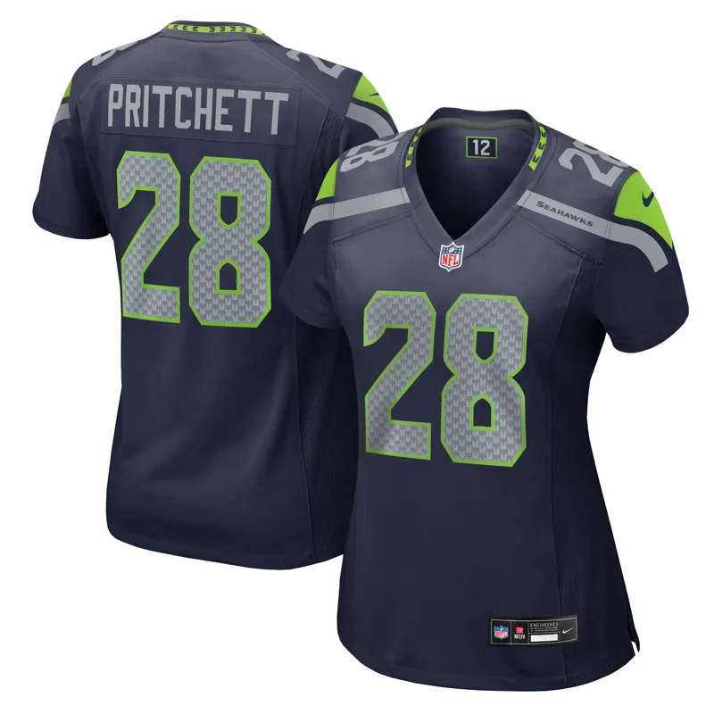 Seattle Seahawks Jersey Michael Dickson College Navy Team Game Jersey - Image 4