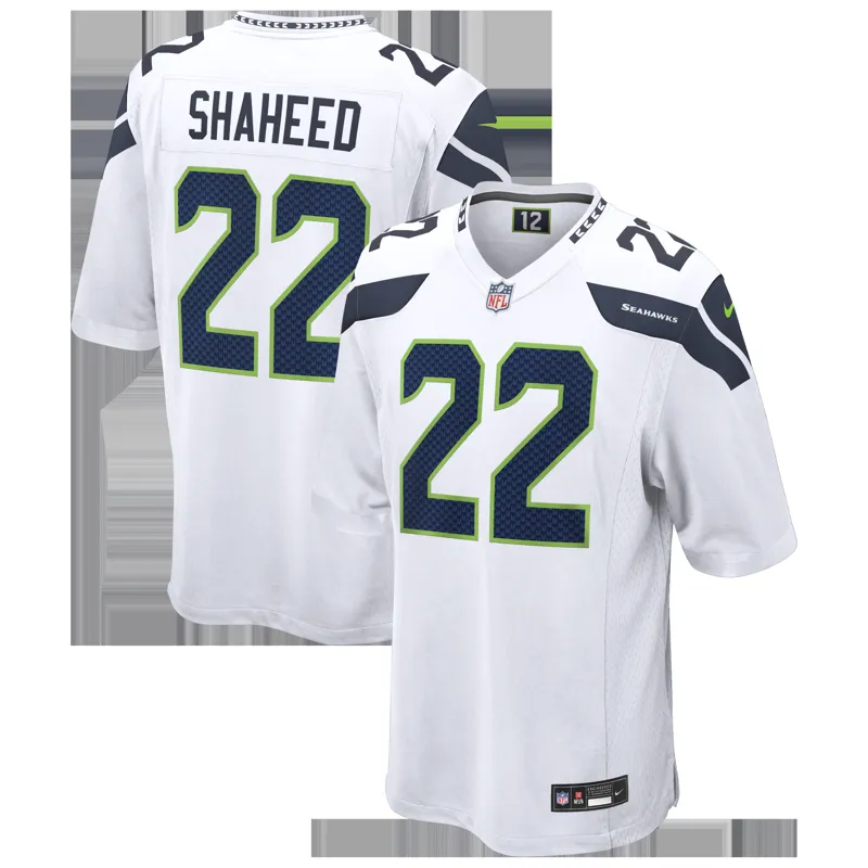 Seattle Seahawks Jersey Rashid Shaheed Royal Alternate Game Jersey - Image 2