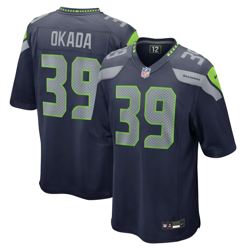 Seattle Seahawks Jersey Tory Horton Royal Alternate Game Jersey - Image 5