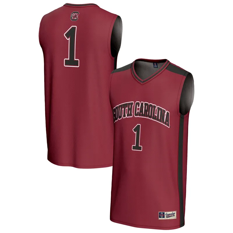 South Carolina Gamecocks Jersey Gameday Greats #1 Garnet Lightweight Collegiate Jersey - Image 2