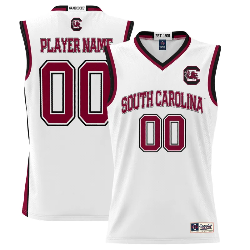 South Carolina Gamecocks Jersey Gameday Greats White Lightweight Pick A Player Jersey - Image 4
