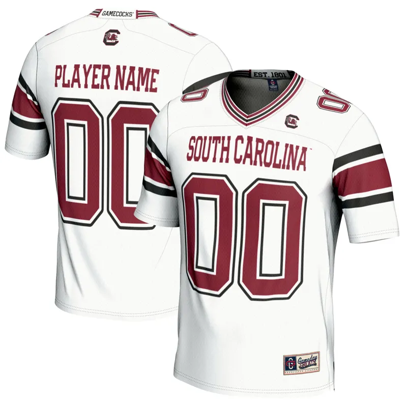 South Carolina Gamecocks Jersey Gameday Greats White Pick A Player Jersey - Image 3