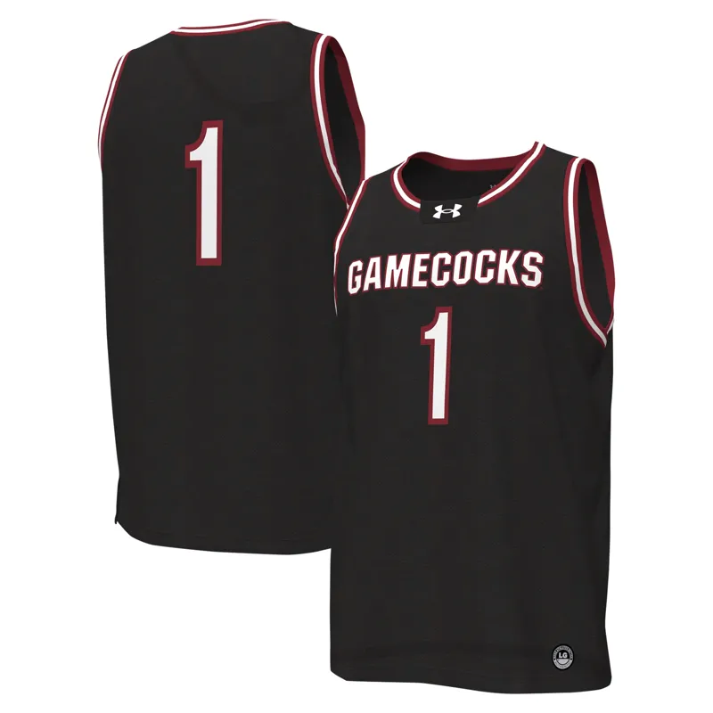 South Carolina Gamecocks Jersey Under Armour #1 Black Jersey