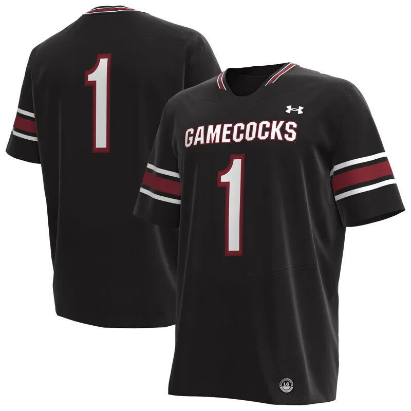 South Carolina Gamecocks Jersey Under Armour Black Premier Jersey
