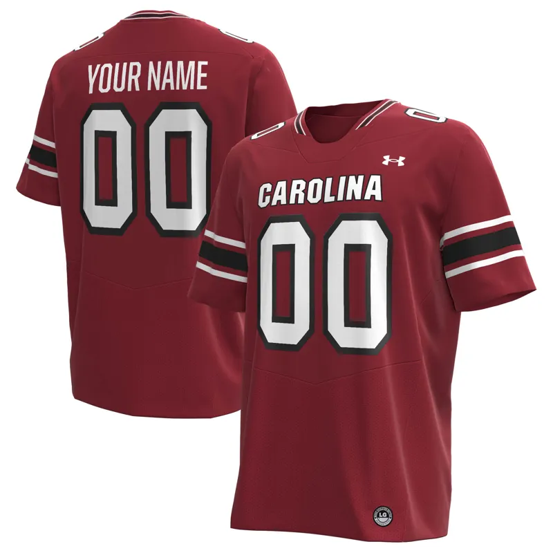 South Carolina Gamecocks Jersey Under Armour Black Premier Jersey - Image 3