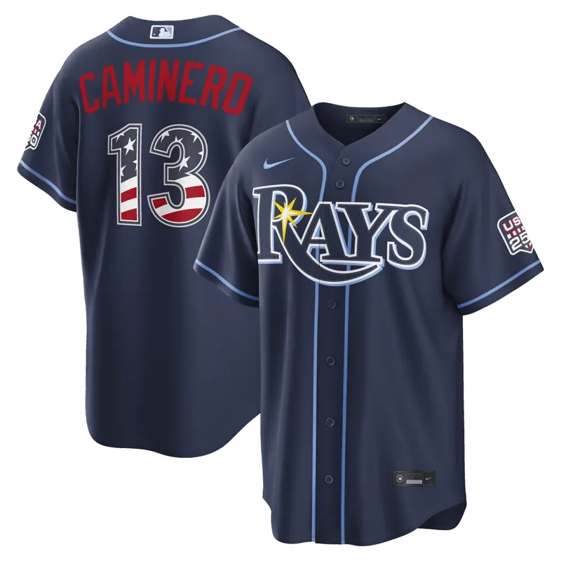 Tampa Bay Rays Jersey Black City Connect Limited Jersey - Image 5