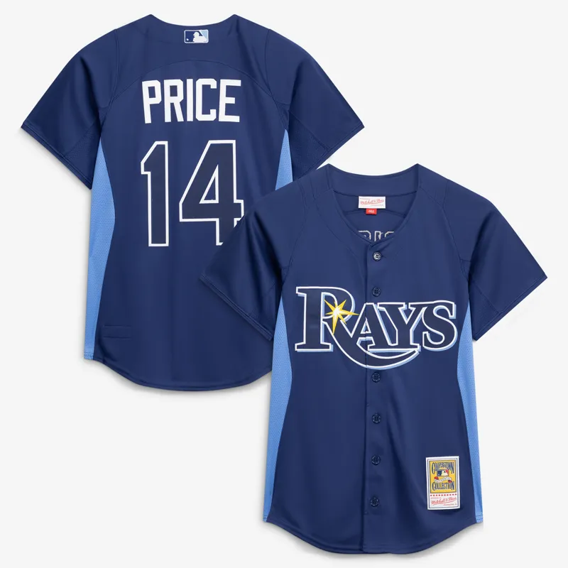 Tampa Bay Rays Jersey Junior Caminero White Home Player Jersey - Image 3
