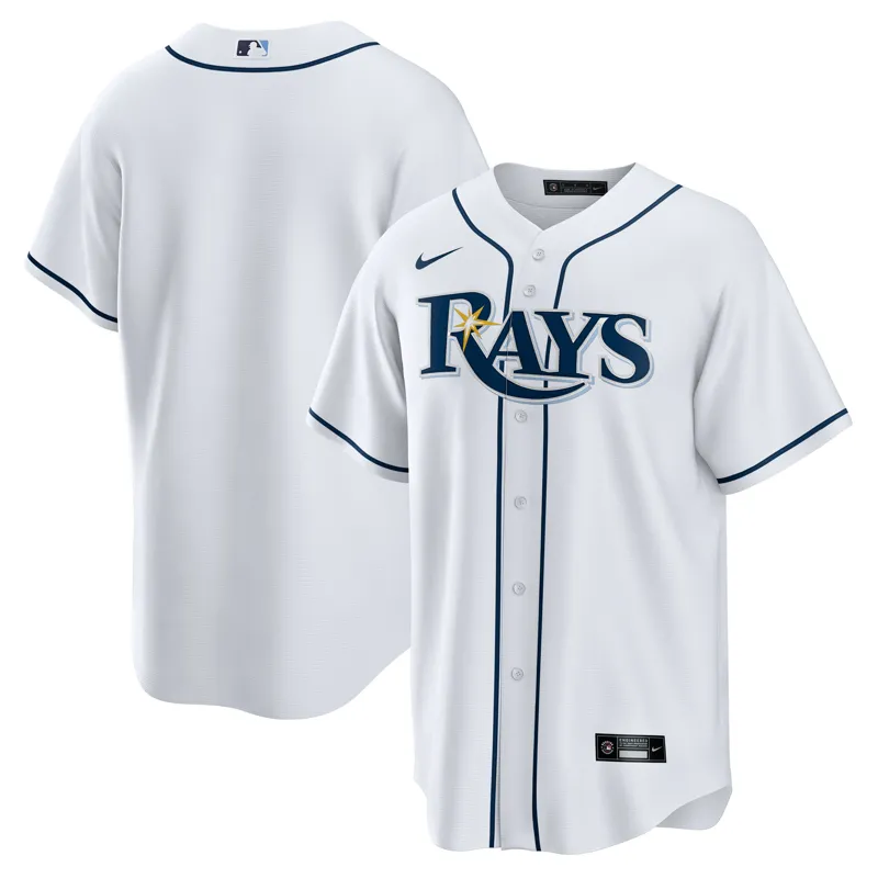 Tampa Bay Rays Jersey Wade Boggs Black Batting Practice Jersey - Image 3