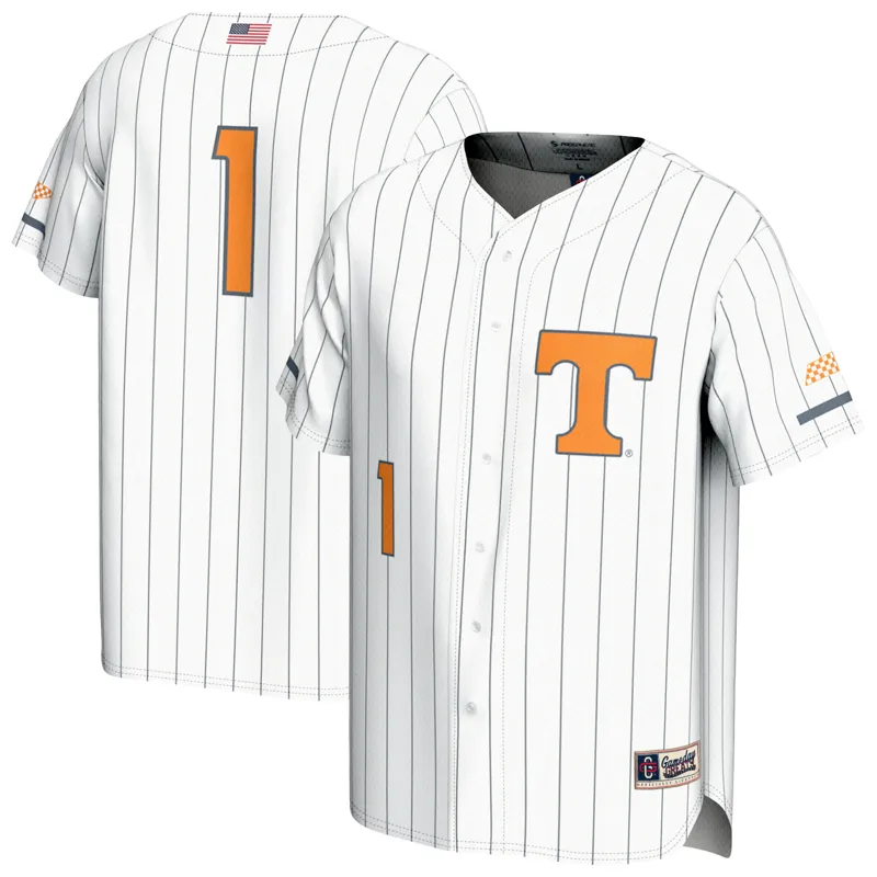 Tennessee Volunteers Jersey Gameday Greats #1 White Lightweight Jersey - Image 5