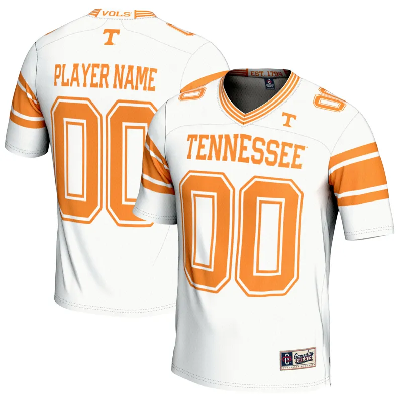 Tennessee Volunteers Jersey Gameday Greats White Pick A Player Jersey