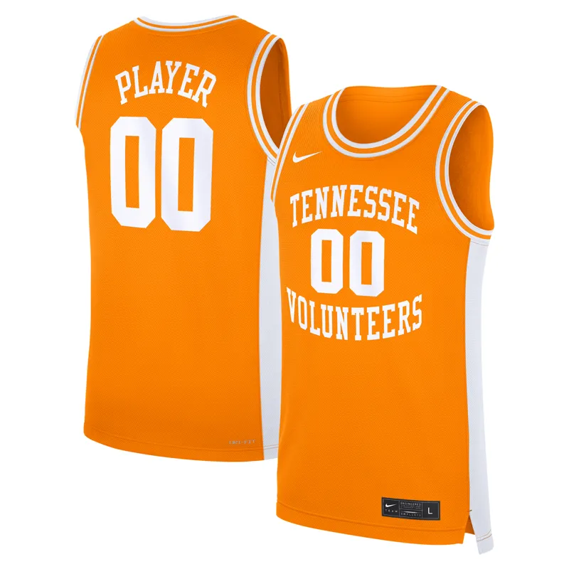 Tennessee Volunteers Jersey Orange Pick A Player Jersey