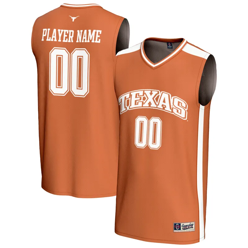 Texas Longhorns Jersey Gameday Greats Burnt Orange Pick A Player Lightweight Jersey
