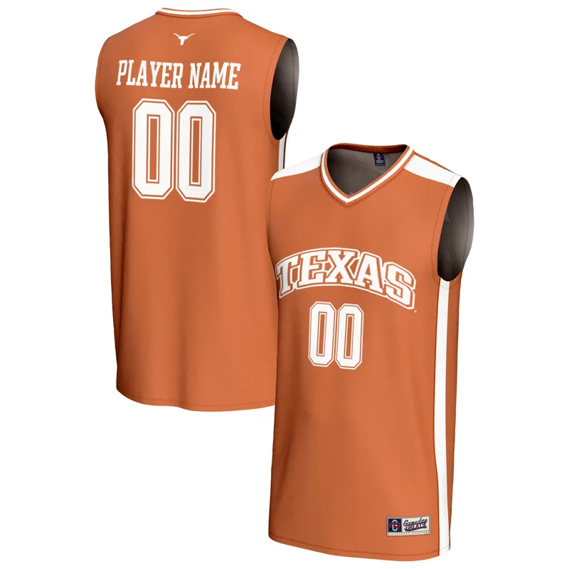 Texas Longhorns Jersey Gameday Greats Texas Orange Pick A Player Lightweight Jersey