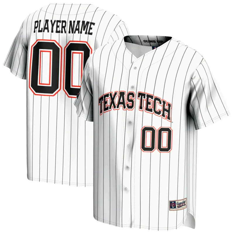 Texas Tech Red Raiders Jersey Gameday Greats White Pick A Player Lightweight Jersey
