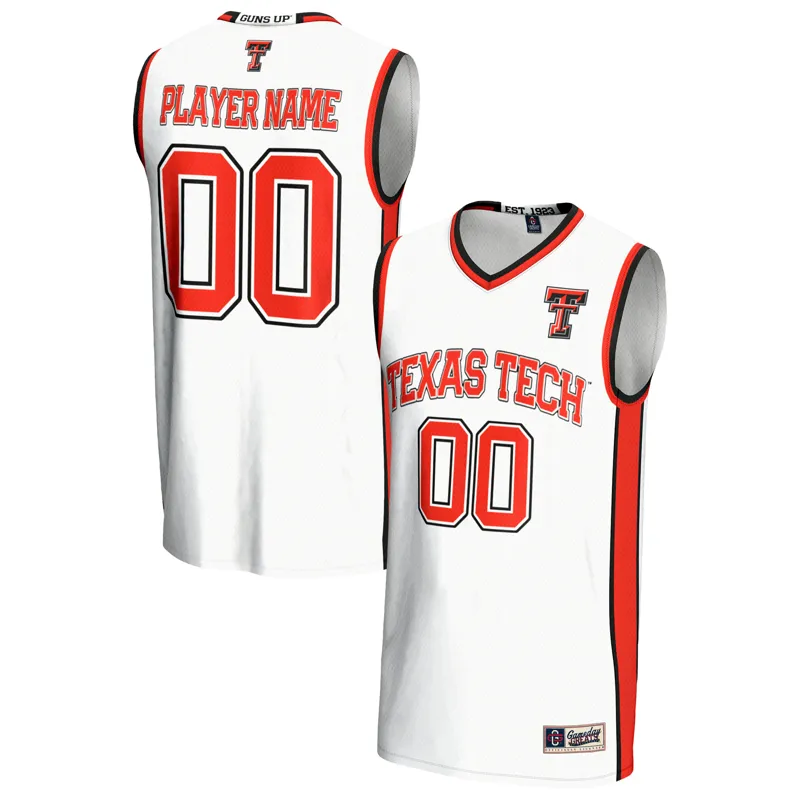 Texas Tech Red Raiders Jersey Gameday Greats White Pick A Player Lightweight Jersey - Image 2