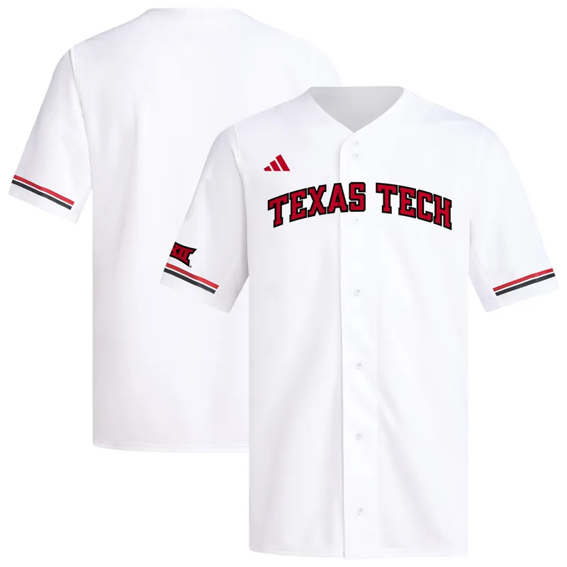 Texas Tech Red Raiders Jersey Mens White Jersey